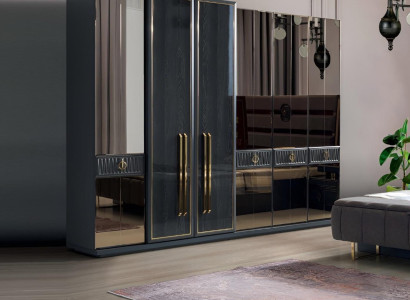 Designer Wardrobe Bedroom Furniture Modern Wood Wardrobe Luxury